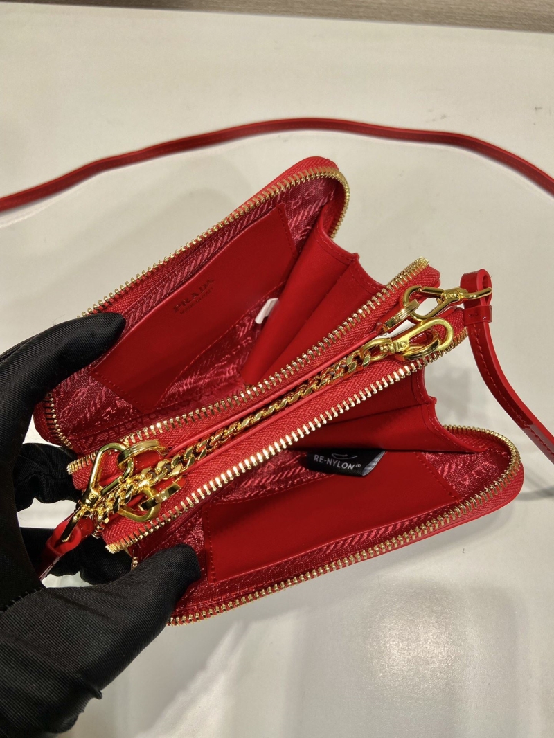 Pra*a triangle pouch